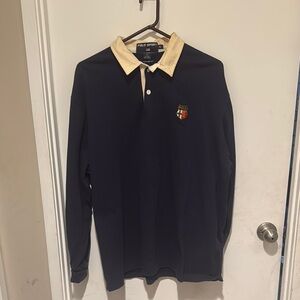 Polo by Ralph Lauren Blue Long Sleeve Polo Shirt